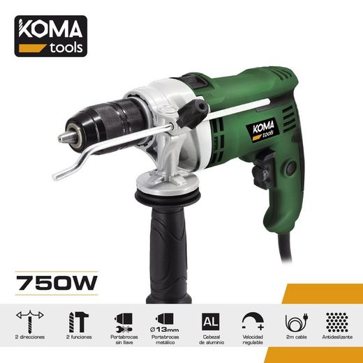 Marteau perforateur 750w 12x31,5x22cm Koma Tools