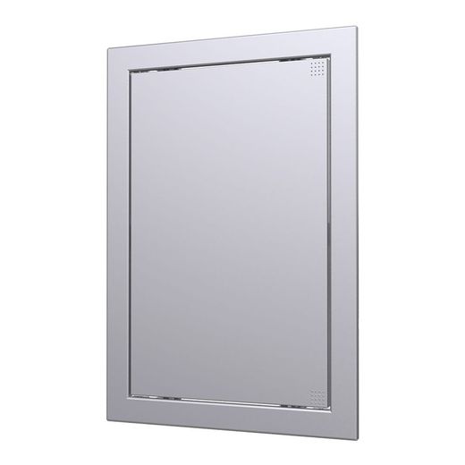 Couvercle de Regard en Plastique Argent Mat 20x40cm