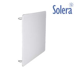 Tampa Retangular 160x100mm Garra Metálica Retrátil Solera