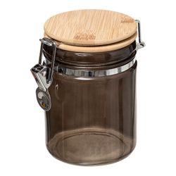 Frasco de Vidro Hermético 0,75lt Coleção 'Noir Kitchen'