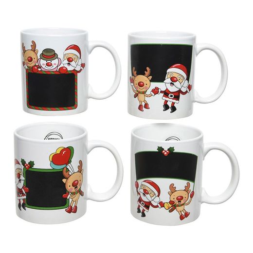 Taza motivos navideños ø8x12cm