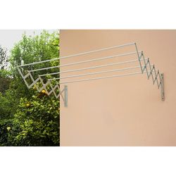 Tendedero Acero Epoxi De 80cm Blanco