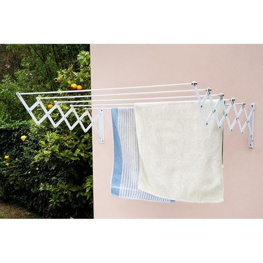 Varal branco de 120cm Alu