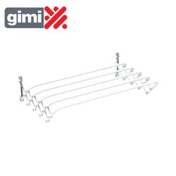 Rack de secagem extensível de parede brio super 100 gimi 155960