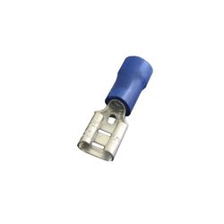 Terminal preaislado hembra 6.3mm (blister 50uds)