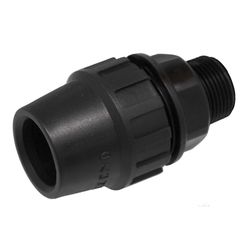 Terminal de rosca macho. Centro Aqua de 32 mm (1")