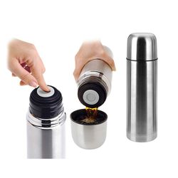 Termo de acero inox 0,75l