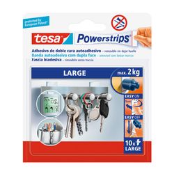 Tesa Powerstrips Remplacement Grande bande adhésive double face 58060