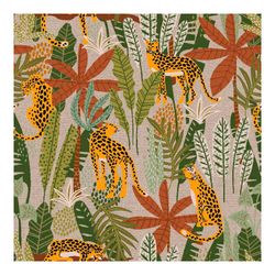 Toalha de Mesa Antimanchas Things Home Trade Jungle 140x200cm