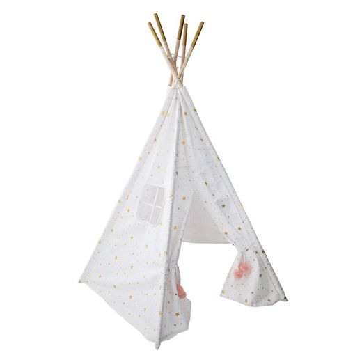 Tipi Blanco Con Ventana Lateral 160x130x130cm