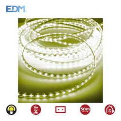 Tira led 60 leds / mts 4,2w / mts amarelo edm ip44 220-240v euro / mts