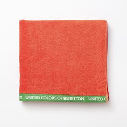 Toalha de Praia 160x90cm Vermelho Benetton
