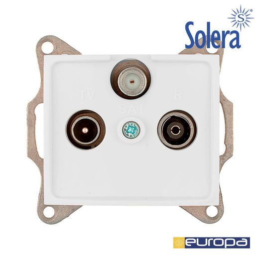 Foto final de satélite, TV e rádio S.Europa Solera Erp48
