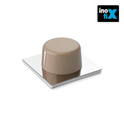 Butée adhésive beige (blister 2 unités) inofix