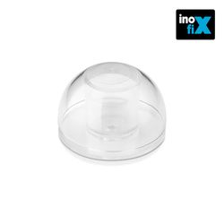 Tope adhesivo flexible transparente (blister 2 unid) inofix