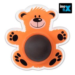 Rolha de parede adesiva Orange Bear. Inofix