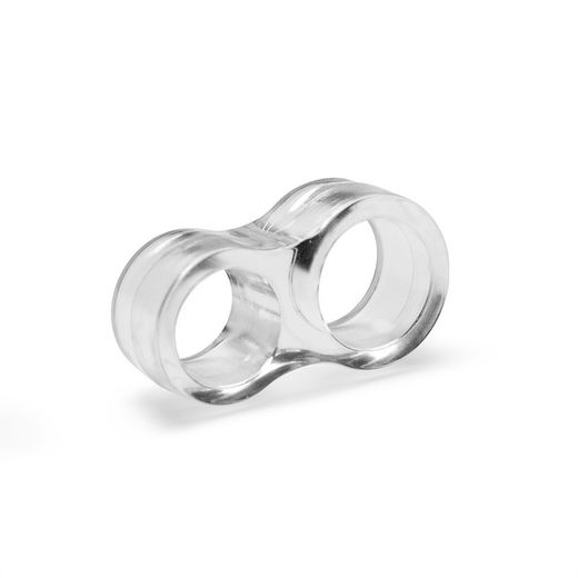 Butée de poignée de porte transparente Blister 6 unités Ø15xø18mm Inofix