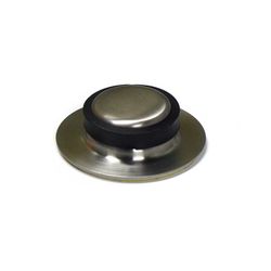 Batente autoadesivo da porta em aço inoxidável.