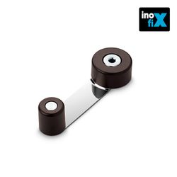 Bouchon rotatif marron métallisé Inofix (blister)