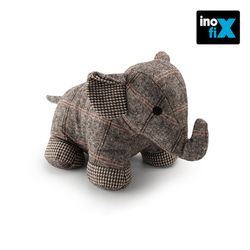 Rolha de Porta Têxtil 1kg Elefante Cinzento. Inofix