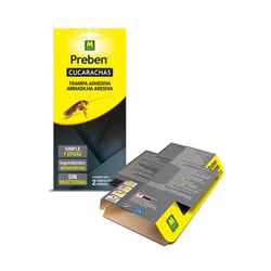 Armadilha adesiva para baratas 5 unidades. Preben 231074 Massó