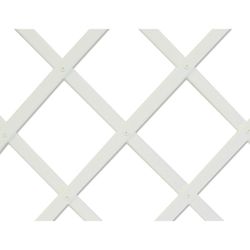 Trelliflex celosia de plastico 0,5x1,5mts blanca 22x6mm