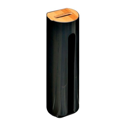 Ultimamente. Unidades dispensadoras de disco de banheiro preto-bambu coleção 'Natureo'
