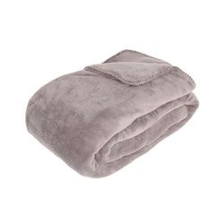 Ultimamente. Unidades de manta de microfibra xadrez cor cinza 230x180