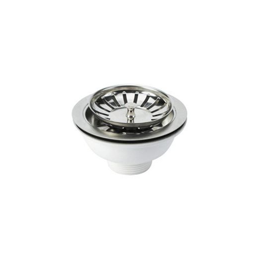 Válvula de pia - ø113mm - com grade - (embalado)
