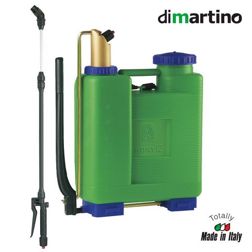 Vaporizador - pulverizador de mochila 13l rosy di martino