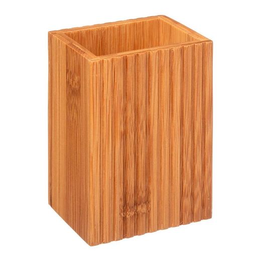 Coleção 'Terre' de vidro de banheiro de bambu