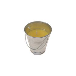 Bougie anti-moustique citronnelle 30gr cube métal
