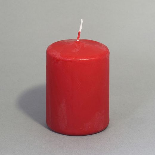 Vela central vermelha Ferrari luzes mágicas de 7,5 cm