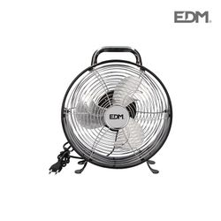 Ventilador de mesa preto 30w ø lâminas 20 cm edm