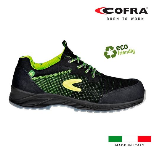 Calçado de segurança Cofra Karma Amarelo Esd S3 Src Tamanho 36
