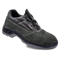 Zapatos De Seguridad Piel Serraje Perforada Gris S1p Src Talla 48 Blackleather