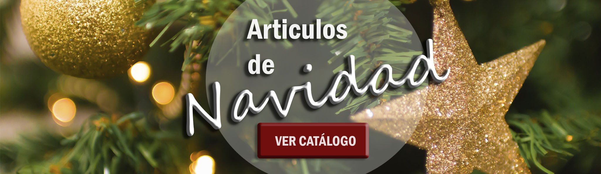 Artículos y decoración de Navidad